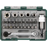 Bosch Rainbow Pro 27 bit + ratchet embout de tournevis 27 pièce(s), Set d'outils Vert, 27 pièce(s), Cruciforme, Torx, PH 1/2/2/3 PZ 1/2/3 T 10/15/20/25/30 HEX 3/4/5/6 PH 1/2/2/3 PZ 1/2/3 T 10/15/20/25/30 HEX 3/4/5/6..., 25 mm