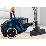 Bosch Serie 6 BGC41X36 Aspirateur 2,4 L Aspirateur réservoir cylindrique Sec 700 W Sans sac Noir/Bleu, 700 W, Aspirateur réservoir cylindrique, Sec, Sans sac, 2,4 L, Filtre allergène, HEPA