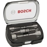 Bosch Set de douilles, Clés mixtes à cliquet 6 pièce(s), Hexagonal, 25,4 / 4 mm (1 / 4"), 6 / 7 / 8 / 10 / 12 / 13, 50 mm