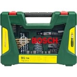 Bosch Set de forets / embouts V-Line TIN, 91 pièces, Perceuse, ensembles embouts Vert