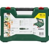 Bosch Set de forets / embouts V-Line TIN, 91 pièces, Perceuse, ensembles embouts Vert