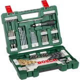 Bosch Set de forets / embouts V-Line TIN, 91 pièces, Perceuse, ensembles embouts Vert