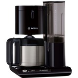 Bosch Styline TKA8A053, Machine à café à filtre Noir brillant