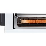 Bosch TAT8611, Grille-pain Acier inoxydable/Blanc, Vente au détail