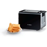 Bosch TAT 8613, Grille-pain Acier inoxydable/Noir, Vente au détail