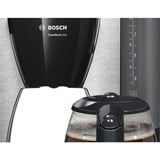 Bosch TKA6A643 machine à café Machine à café filtre, Machine à café à filtre Noir/Argent, Machine à café filtre, Café moulu, 1200 W, Noir, Acier inoxydable