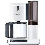 Bosch TKA8011 machine à café Machine à café filtre 1,25 L, Machine à café à filtre Blanc brillant, Machine à café filtre, 1,25 L, 1160 W, Anthracite, Blanc