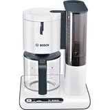 Bosch TKA8011 machine à café Machine à café filtre 1,25 L, Machine à filtre Blanc brillant, Machine à café filtre, 1,25 L, 1160 W, Anthracite, Blanc