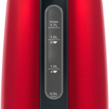 Bosch TWK3P424 bouilloire 1,7 L 2400 W Gris, Rouge Rouge/gris, 1,7 L, 2400 W, Gris, Rouge, Acier inoxydable, Indicateur de niveau d'eau, Arrêt de sécurité en cas de surchauffe