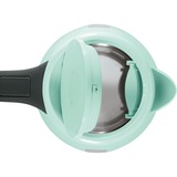 Bosch TWK7502 bouilloire 1,7 L 2200 W Gris, Turquoise Turquoise/Noir, 1,7 L, 2200 W, Gris, Turquoise, Plastique, Indicateur de niveau d'eau, Arrêt de sécurité en cas de surchauffe