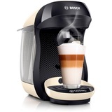 Bosch Tassimo Happy TAS1007 Entièrement automatique Machine à café filtre 0,7 L, Machine à capsule Noir/crème, Machine à café filtre, 0,7 L, Capsule de café, 1400 W, Noir, Crème