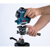 Bosch Trépied BT 250 Professional, Trépieds et accessoires trépied Argent/Bleu, 3 pieds, Bleu, Blanc, 2,5 m, 3,4 kg