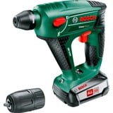 Bosch Uneo Maxx, Marteau piqueur Vert/Noir, Noir, Vert, Deep discharge, Surchauffe, Surcharge, 1 cm, 900 tr/min, 0,6 J, 5000 bpm