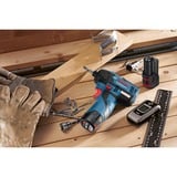 Bosch Visseuse à chocs sans fil GDR 12V-110 Professional Bleu/Noir, Douille à choc, Noir, Bleu, 1/4", 3100 tr/min, 110 N·m, 1200 tr/min