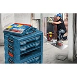 Bosch i-BOXX 72 Professional Synthétique ABS Bleu, Transparent, Boîte à outils Bleu, Synthétique ABS, Bleu, Transparent, 357 mm, 316 mm, 72 mm, 900 g