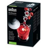 Braun 8021098770424 accessoire mixeur Bol de hachoir de blender Blanc, Bol de hachoir de blender, Noir, Transparent, Blanc, Serie5