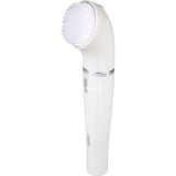 Braun 810 Épilateur Visage/Épilation et Brosse Nettoyante, Appareil à épiler Blanc/Argent