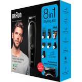Braun 81705165 tondeuse à cheveux Noir, Gris Noir/gris, Noir, Gris, 0,5 mm, 2,1 cm, Oreille, Nez, LED, AC/Batterie