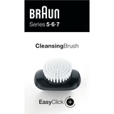 Braun Easy Click Brosse de nettoyage, Accessoire Brosse de nettoyage, Noir, Braun, Series 5, 6, 7