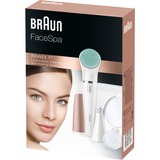 Braun FaceSpa 851V Or, Blanc, Appareil à épiler Blanc/Bronze, Or, Blanc, Cet appareil n’est pas conçu pour être utilisé par des enfants ou des personnes dont les..., 1.5 V, AA, 321 g, Boîte