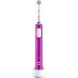 Braun Junior 6+ Enfant Violet, Blanc, Brosse a dents electrique Violâtre/Blanc, Enfant, Violet, Blanc, 2 min, 30 sec, 6 an(s), Batterie, 1 pièce(s)