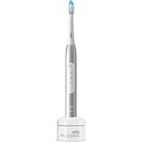 Braun Pulsonic Slim Luxe 4000 Adulte Brosse à dents à ultrasons Platine, Brosse a dents electrique Platine, Adulte, Brosse à dents à ultrasons, Soin quotidien, Sensible, Blanchiment, 62000 mouvements par minute, Platine, 2 min