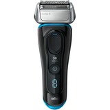 Braun Series 8 8365cc Rasoir à grille Noir Noir/Bleu, Rasoir à grille, Noir, LED, Batterie, Lithium-Ion (Li-Ion), Batterie intégré