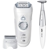 Braun Silk-épil 7 7-561 40 pince(s) Argent, Blanc, Appareil à épiler Blanc, Argent, Blanc, 40 pince(s), Close-Grip, Intégré, 40 min, 12 V