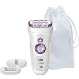 Braun Silk-épil 9 SensoSmart 9/700 40 pince(s) Violet, Blanc, Appareil à épiler Blanc/Violet, Violet, Blanc, 40 pince(s), Intégré, 1 h, 50 min