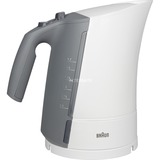 Braun WK 300 bouilloire 1,6 L 2200 W Blanc Blanc, 1,6 L, 2200 W, Blanc, Sans fil, Filtrage, Vente au détail