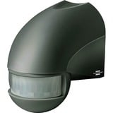 Brennenstuhl PIR 180 Capteur infrarouge passif (PIR) Avec fil anthracite, Détecteur de mouvement Anthracite, Capteur infrarouge passif (PIR), Avec fil, anthracite, IP44, 10 - 240 s, 180°