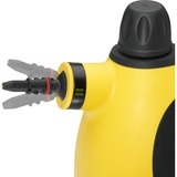 Clatronic DR 3653 Nettoyeur vapeur portable 0,25 L 1050 W Noir, Jaune Jaune/Noir, Nettoyeur vapeur portable, 0,25 L, Noir, Jaune, 5 m, 1050 W, 220-240 V