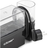 Cloer 6020, Cuiseur à oeufs Noir, 3 oeufs, Vente au détail