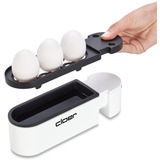 Cloer Cuiseur à oeufs 6021 Blanc, 3 oeufs, Retail, Vente au détail
