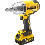 DEWALT DCF899HP2-QW clé pneumatique 1/2" 1900 tr/min Noir, Jaune 20 V, Visseuse à choc Jaune/Noir, Douille à choc, Noir, Jaune, 1/2", 1900 tr/min, 240 tr/min, Batterie