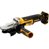 DEWALT Meuleuse d'angle à tête plate sans fil DCG405FNT, 18 Volt Noir/Jaune