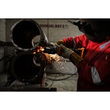 DEWALT Meuleuse d'angle à tête plate sans fil DCG405FNT, 18 Volt Noir/Jaune