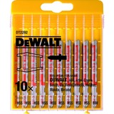 DEWALT Set de lames de scie sauteuse HSS DT2292, 10 pièces, Jeu de lames de scie 