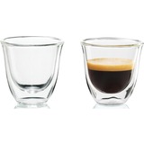 DeLonghi 5513214591 verre à café Transparent 2 pièce(s) Transparent, Transparent, Verre, 2 pièce(s), Claire
