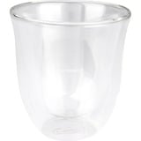 DeLonghi 5513214601 verre à café Transparent 2 pièce(s) 270 ml Transparent, Transparent, Verre, 2 pièce(s), Claire, 270 ml, 95 mm