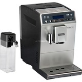 DeLonghi Autentica Cappuccino ETAM 29.660.SB Machine à expresso, Machine à café/Espresso Argent/Noir, Machine à expresso, Café en grains, Broyeur intégré, 1450 W, Noir, Acier inoxydable