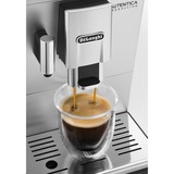 DeLonghi Autentica Cappuccino ETAM 29.660.SB Machine à expresso, Machine à café/Espresso Argent/Noir, Machine à expresso, Café en grains, Broyeur intégré, 1450 W, Noir, Acier inoxydable