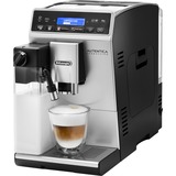 DeLonghi Autentica Cappuccino ETAM 29.660.SB Machine à expresso, Machine à café/Espresso Argent/Noir, Machine à expresso, Café en grains, Broyeur intégré, 1450 W, Noir, Acier inoxydable