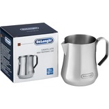 DeLonghi DLSC060 pièce et accessoire de machine à café Conteneur de lait, Pichet Transparent/Noir, Conteneur de lait, Acier inoxydable, Acier inoxydable, 350 L, 1 pièce(s)