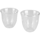 DeLonghi DLSC310 Transparent 2 pièce(s) 90 ml, Verre Transparent, Transparent, Verre, Rond, 2 pièce(s), Claire, 90 ml
