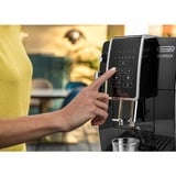 DeLonghi Dinamica Ecam 350.15.B Entièrement automatique Machine à expresso, Machine à café/Espresso Noir, Machine à expresso, Café en grains, Café moulu, Broyeur intégré, 1450 W, Noir