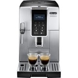 DeLonghi Dinamica Ecam 350.35.SB Entièrement automatique Machine à expresso 1,8 L, Machine à café/Espresso Argent/Noir, Machine à expresso, 1,8 L, Café en grains, Café moulu, Broyeur intégré, 1450 W, Noir, Argent