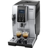 DeLonghi Dinamica Ecam 350.35.SB Entièrement automatique Machine à expresso 1,8 L, Machine à café/Espresso Argent/Noir, Machine à expresso, 1,8 L, Café en grains, Café moulu, Broyeur intégré, 1450 W, Noir, Argent