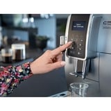 DeLonghi Dinamica Ecam 350.35.SB Entièrement automatique Machine à expresso 1,8 L, Machine à café/Espresso Argent/Noir, Machine à expresso, 1,8 L, Café en grains, Café moulu, Broyeur intégré, 1450 W, Noir, Argent