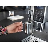 DeLonghi Dinamica Ecam 350.35.SB Entièrement automatique Machine à expresso 1,8 L, Machine à café/Espresso Argent/Noir, Machine à expresso, 1,8 L, Café en grains, Café moulu, Broyeur intégré, 1450 W, Noir, Argent